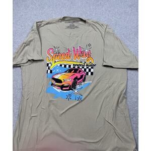 Brooklyn Vertical Mens Size XL Speed Way Graphic T-Shirt